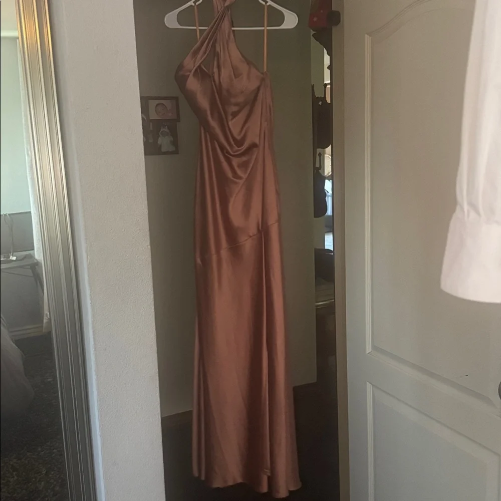 Revelry dress - TOFFEE - Picture 2 of 6